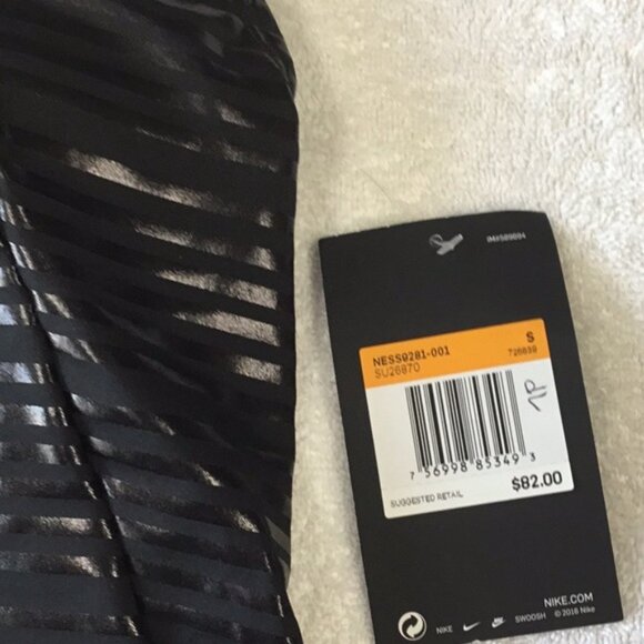 Nike Women's 6:1 Shine Stripe Cross-Back Tankini NWT I Size Sm - Picture 5 of 5